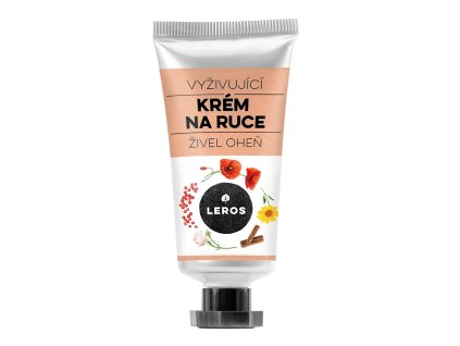 LEROS Krém na ruce BIO - Živel oheň 30 ml - hutnější textura, vůně skořice (Varianta Živel oheň 30 ml - hutnější textura, vůně skořice)