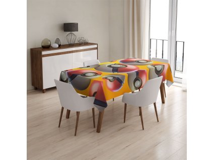 Sablio Ubrus Pokemon ball Pattern - 90x90 cm (Varianta Sablio Ubrus Pokemon ball Pattern - 90x90 cm)