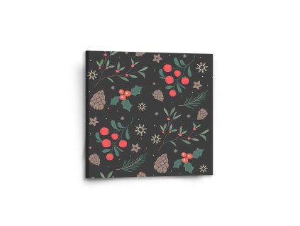 Sablio Obraz Sváteční les - 50x50 cm (Varianta Sablio Obraz Sváteční les - 50x50 cm)