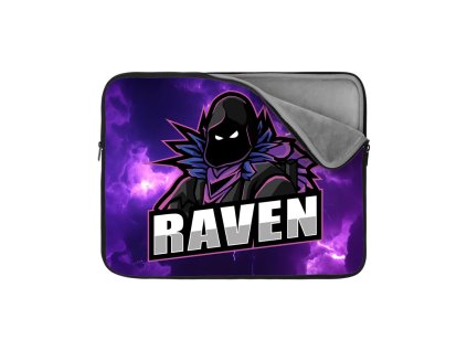 Sablio Obal na notebook FORTNITE RAVEN Fialová bouře - 13 (Varianta Sablio Obal na notebook FORTNITE RAVEN Fialová bouře - 13)
