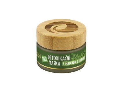 Purity Vision Detoxikační maska BIO (40 ml) - s matchou a spirulinou (Varianta s matchou a spirulinou)