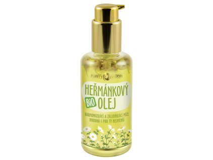 Purity Vision Heřmánkový olej BIO (100 ml) - ideální pro citlivou a problematickou pleť (Varianta ideální pro citlivou a problematickou pleť)