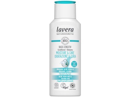 Lavera Basis Sensitive Hydratační kondicionér Moisture & Care BIO (200 ml) - na suché vlasy a citlivou pokožku hlavy (Varianta na suché vlasy a citlivou pokožku hlavy)