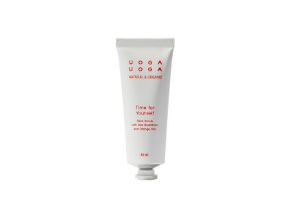 Uoga Uoga Vyživující pleťový peeling Time for Yourself s rakytníkem (40 ml) - s olejem ze sladkého pomeranče (Varianta s olejem ze sladkého pomeranče)
