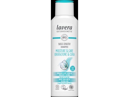 Lavera Basis Sensitive Hydratační šampon Moisture & Care BIO (250 ml) - pro citlivou pokožku hlavy (Varianta pro citlivou pokožku hlavy)