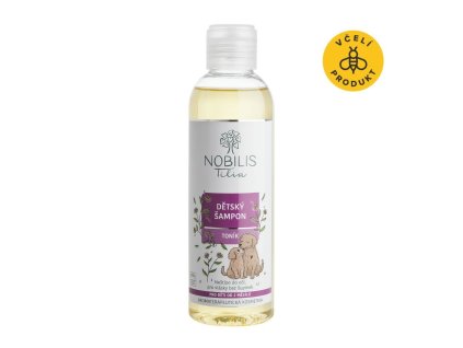 Nobilis Tilia Dětský šampon Toník (200 ml) - usnadňuje rozčesávání a neštípe v očích (Varianta usnadňuje rozčesávání a neštípe v očích)