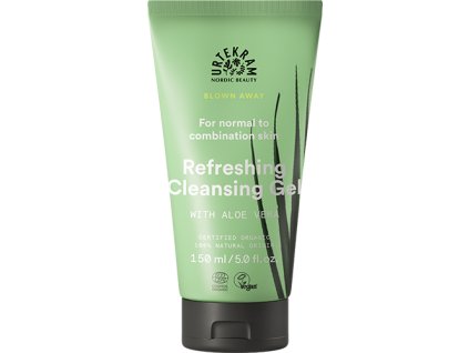 Urtekram Čisticí gel s citronovou trávou BIO (150 ml) - pro normální a smíšenou pleť (Varianta pro normální a smíšenou pleť)