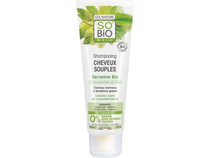 SO’BiO étic Šampon jemný verbena-citron BIO (250 ml) - ideální pro mastné vlasy (Varianta citron BIO (250 ml) - ideální pro mastné vlasy)