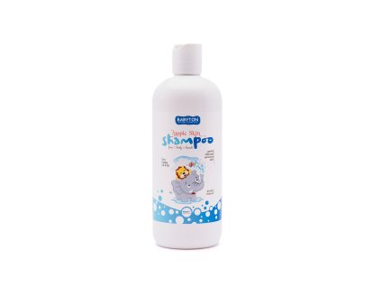 Babyton Dětský sprchový gel a šampon na vlasy 2v1 ATOPIK (400 ml) - s měsíčkem lékařským a aloe vera (Varianta s měsíčkem lékařským a aloe vera)