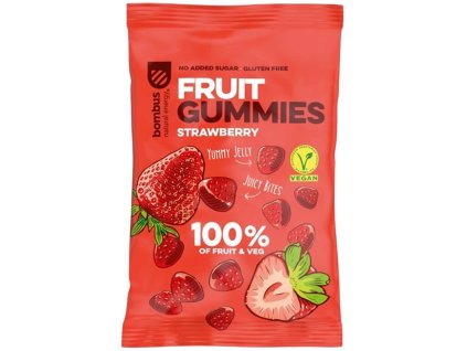 17972 bombus fruit gummies jahoda 35 g