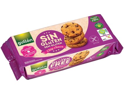 14687 gullon chip choco bezlepkove susenky s kousky cokolady bez pridaneho cukru 130 g
