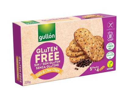 14630 gullon susenky bez lepku s kousky cokolady 220 g