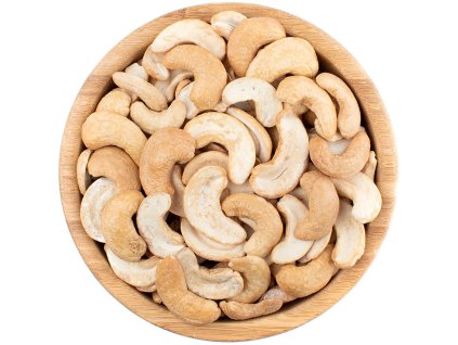 Kešu ořechy půlky vzduchem pražené (Množství 1000 g)