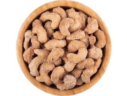 Kešu ořechy v cukru a skořici (Množství 500 g)