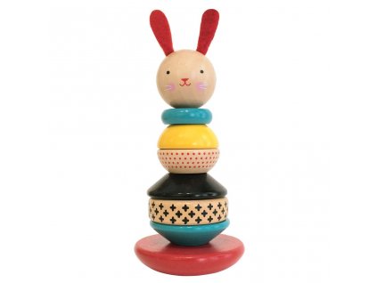 modern wooden stacking toy rabbit bunny completed 1024x1024