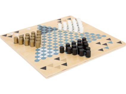 12223 legler small foot Barrikade und Halma Gold Edition f