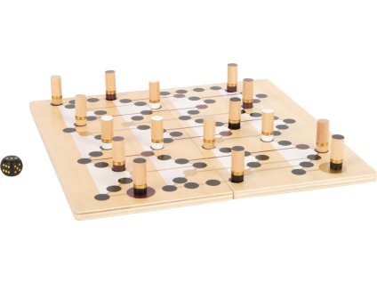 12218 legler small foot Ludo und Leiterspiel Gold Edition a