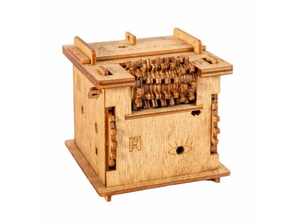 cluebox escape room in a box holz puzzle 3d denkspiel knobelspiel gedenkspiel