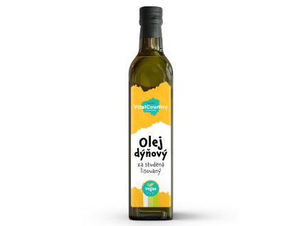 Dýňový olej lisovaný za studena (Obsah 500 ml)