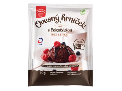 7857 2 ovesny hrnicek s cokoladou bez lepku 70 g