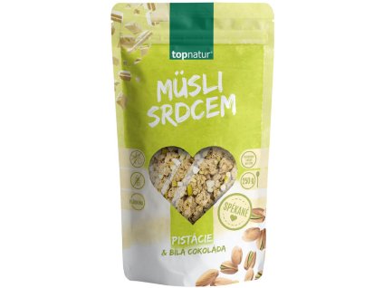 21509 topnatur musli pistacie bila cokolada 250 g
