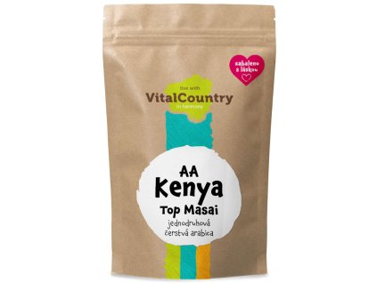 Kenya AA Top Masai (Množství 500g, Varianta Zrnková)