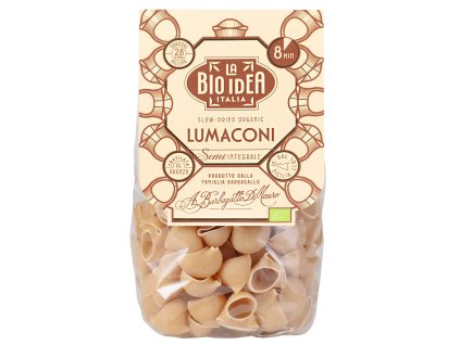 22280 bio idea lumaconi polocelozrnne testoviny bio 375 g