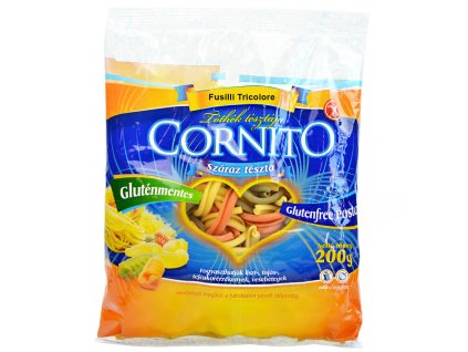 13626 cornito kukuricne testoviny casarecce trojbarevne 200 g