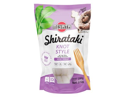6837 konjakove nudle shirataki v uzlu s morskou rasou 270g