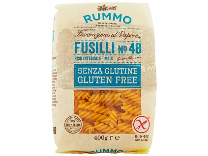 16318 rummo fusilli bezlepkove testoviny 400 g