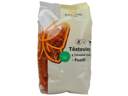 22313 testoviny z cervene cocky fusilli 250 g
