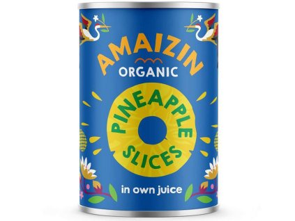 21689 amaizin ananas platky ve vlastni stave bio 400g