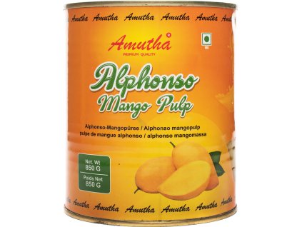 17951 amutha mangove pyre alphonso mango pulp 850 g