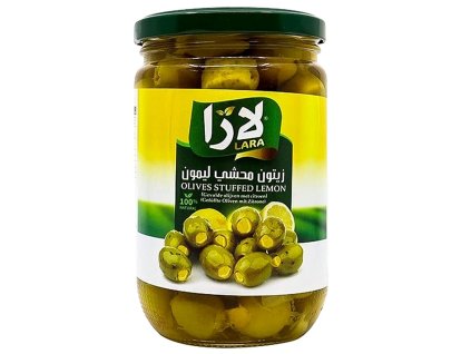 14870 1 zelene olivy plnene citronem 375 g