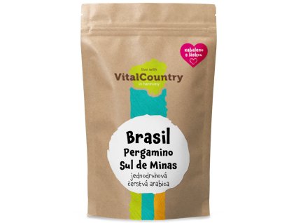 Brasil Pergamino Sul De Minas (Množství 250g, Varianta Mletá)