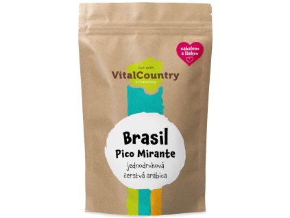 Brasil Pico Mirante (Množství 1kg, Varianta Mletá)