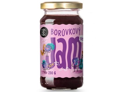 19598 koldokol jam boruvka bio 230 g