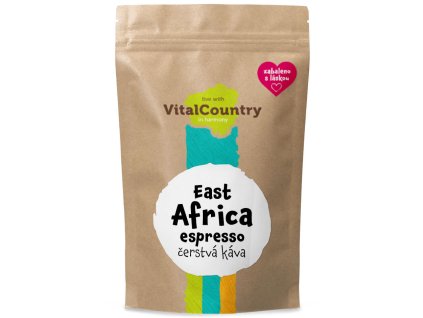 Vital Country East Africa Espresso (Množství 1kg, Varianta Mletá)