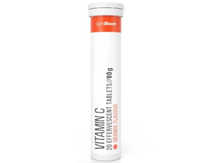 GymBeam Vitamín C 1000 mg 20 tab (Příchuť Černý rybíz)