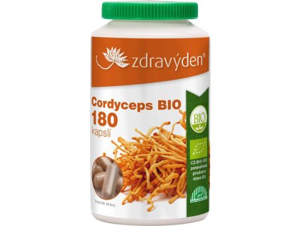 19559 zdravy den cordyceps bio 180 kapsli