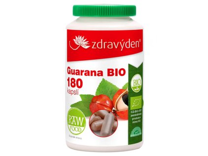 13785 zdravy den guarana bio 180 kapsli