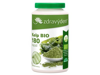 13779 zdravy den kelp bio 180 kapsli