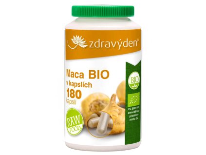 13689 zdravy den maca bio 180 kapsli