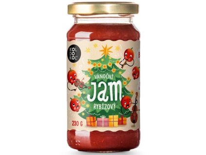 19592 koldokol jam vanocni bio 230 g