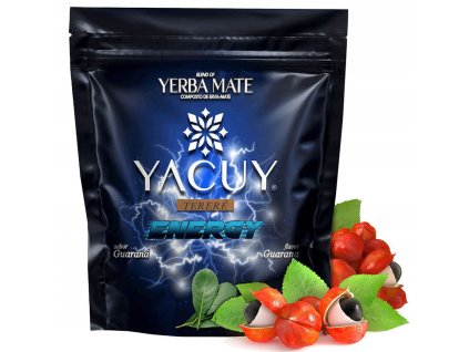 20423 yerba mate yacuy energy guarana 500 g