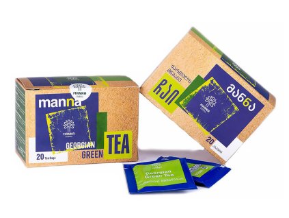 21920 manna gruzinsky zeleny caj porcovany 20 ks