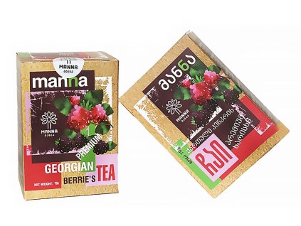 21956 manna gruzinsky ovocny caj lesni plody premium sypany 70 g