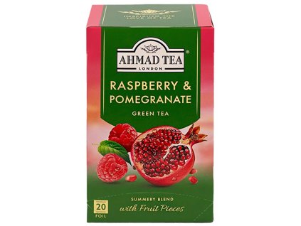 22334 ahmad tea raspberry pomegranate 20 x 2g