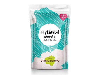 Erythritol Stevia (Množství 1000 g)