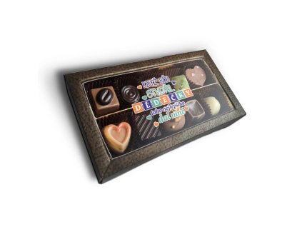 Sablio Pralinky Když Bůh stvořil dědečky - 10 ks pralinek (Varianta Sablio Pralinky Když Bůh stvořil dědečky - 10 ks pralinek)